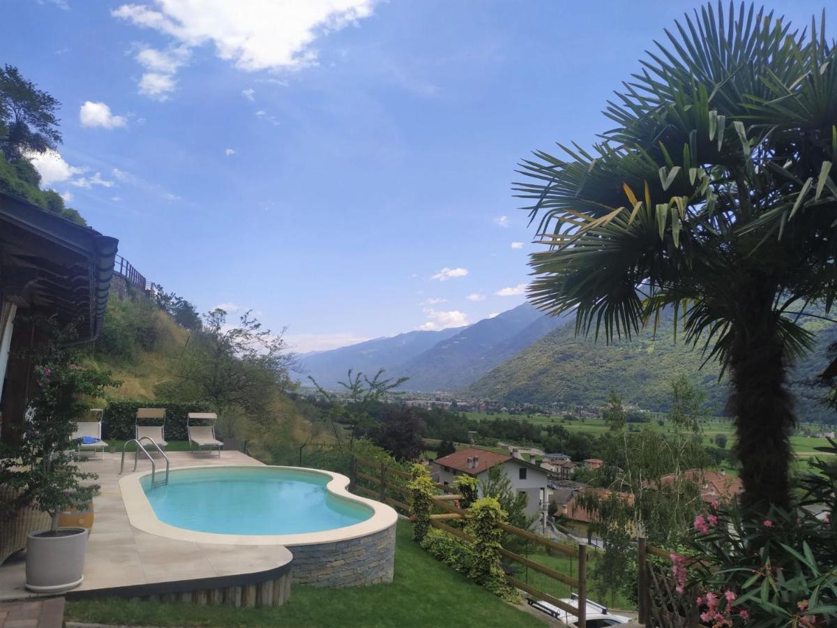 Apartment Valley View Pool Apartment By Interhome Ardenno Bagian luar foto