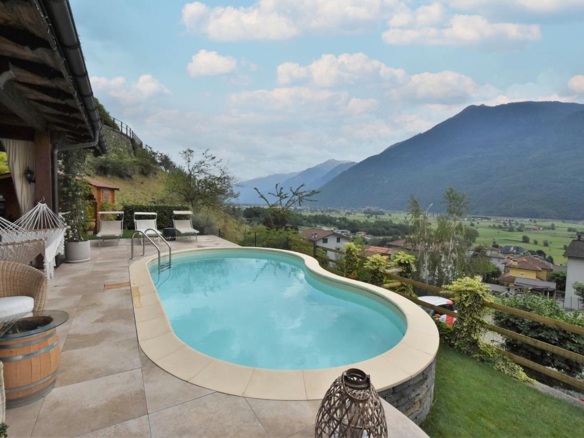 Apartment Valley View Pool Apartment By Interhome Ardenno Bagian luar foto