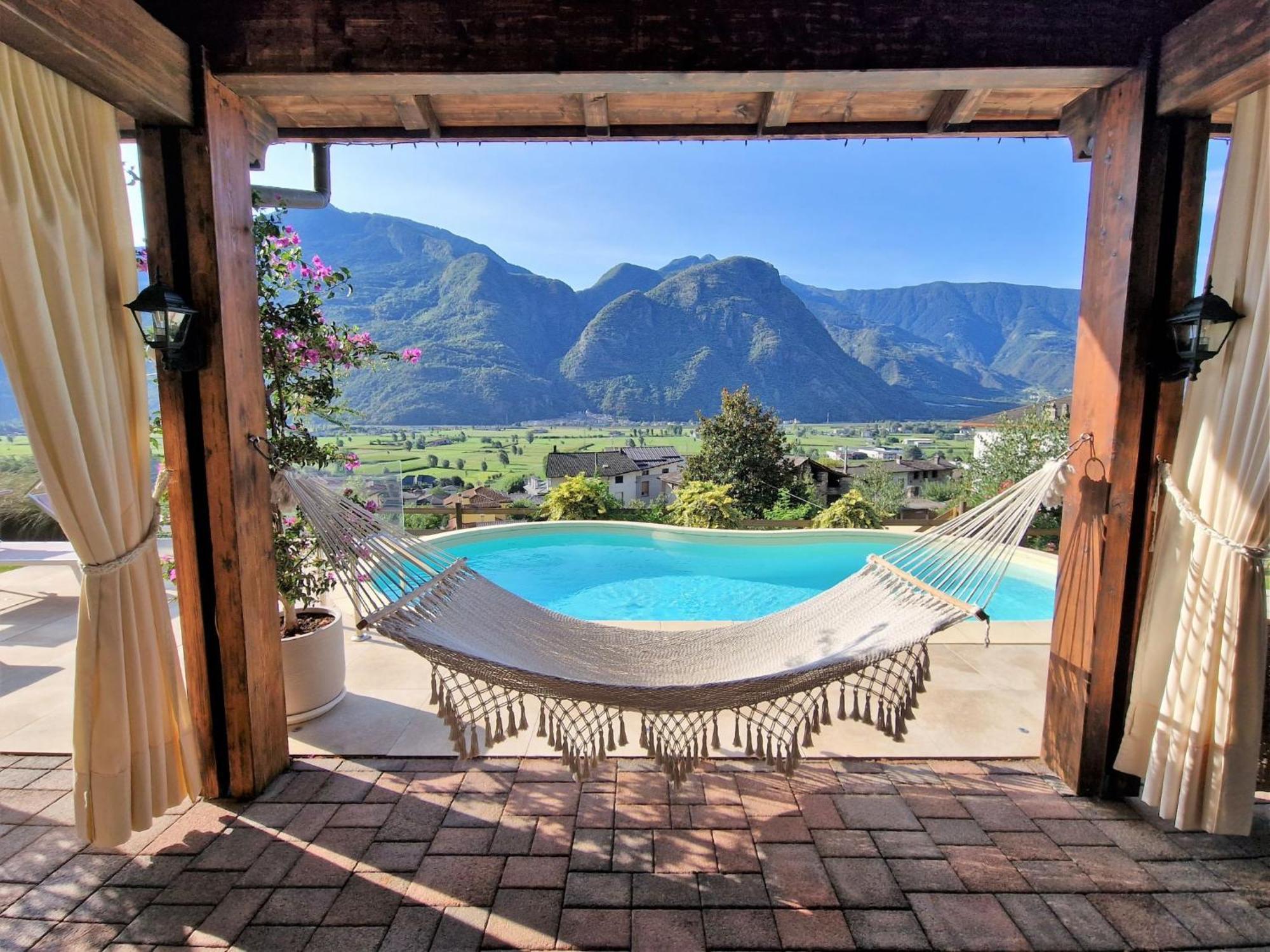Apartment Valley View Pool Apartment By Interhome Ardenno Bagian luar foto